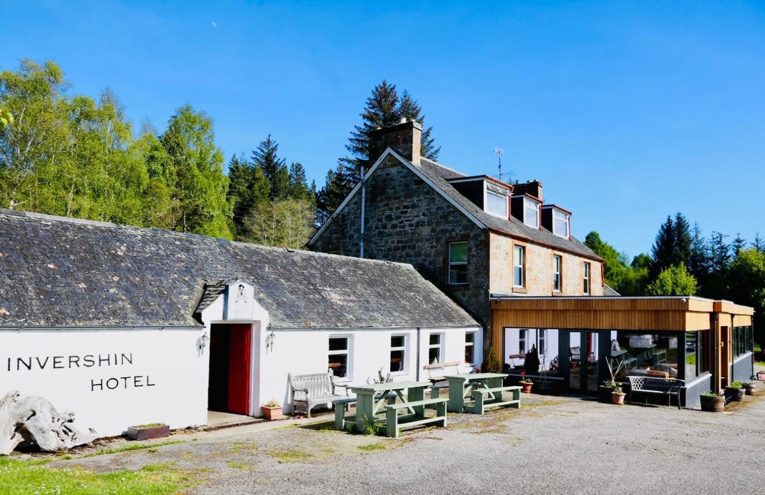 Invershin Hotel Lairg Exteriör bild